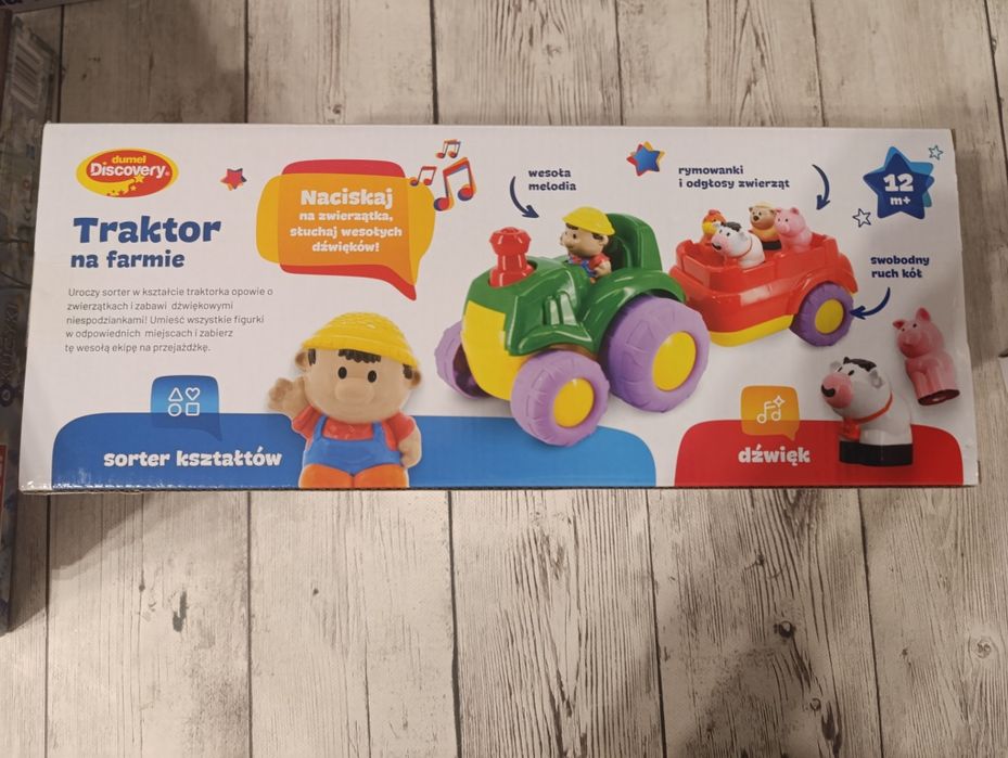 Traktor na farmie 12m+