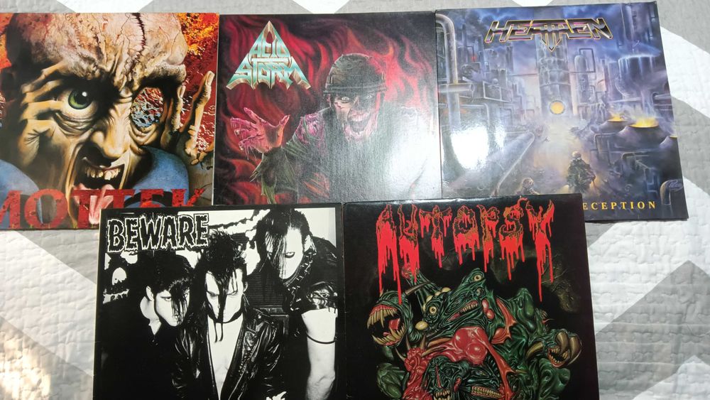 Discos antigos de vinil