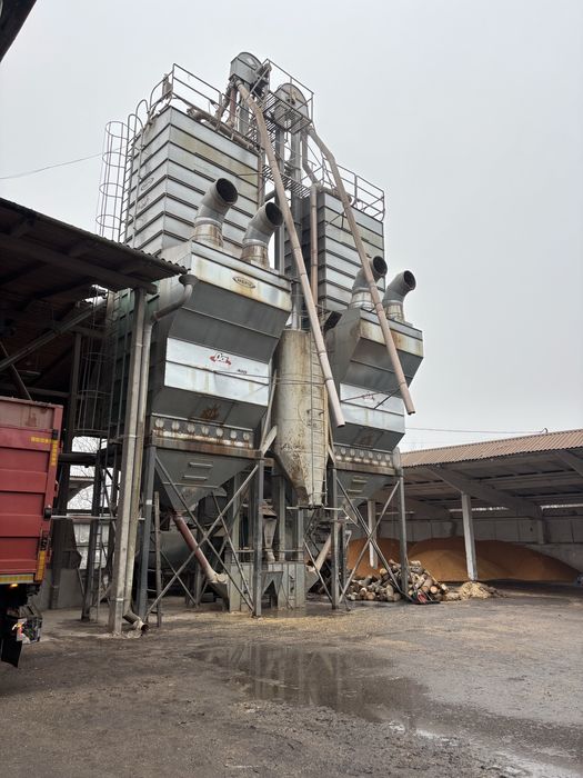 Продам зерносушарку MEPU DCR 400 на дровах