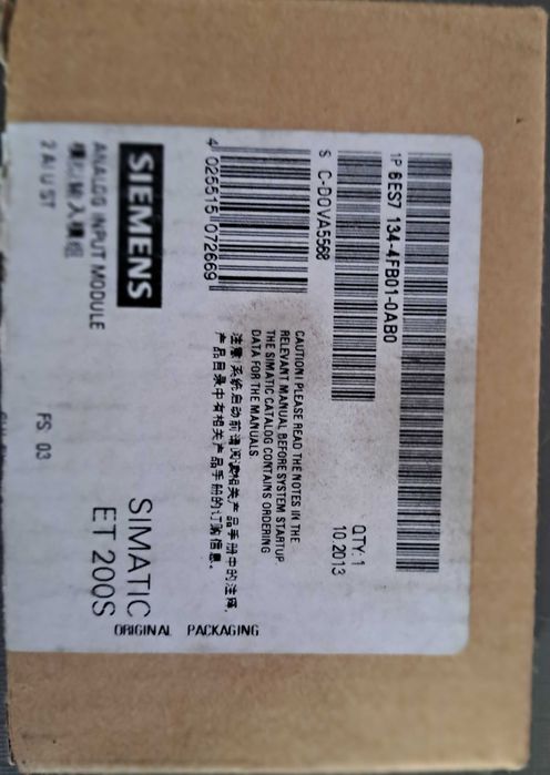 Модуль Siemens ET-200S DO8 6ES7132-4BF00-0AA0