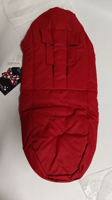 Cybex priam 4.0 Jeremy Scott Petticoat Red tapicerka + śpiwór