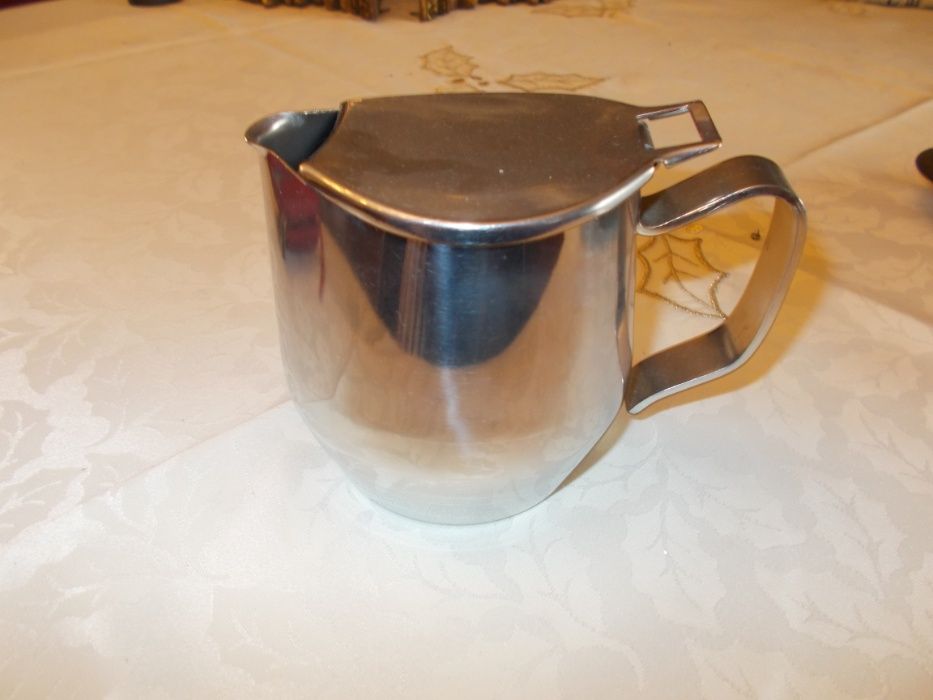 Conjunto café chá aço inox 4 peças