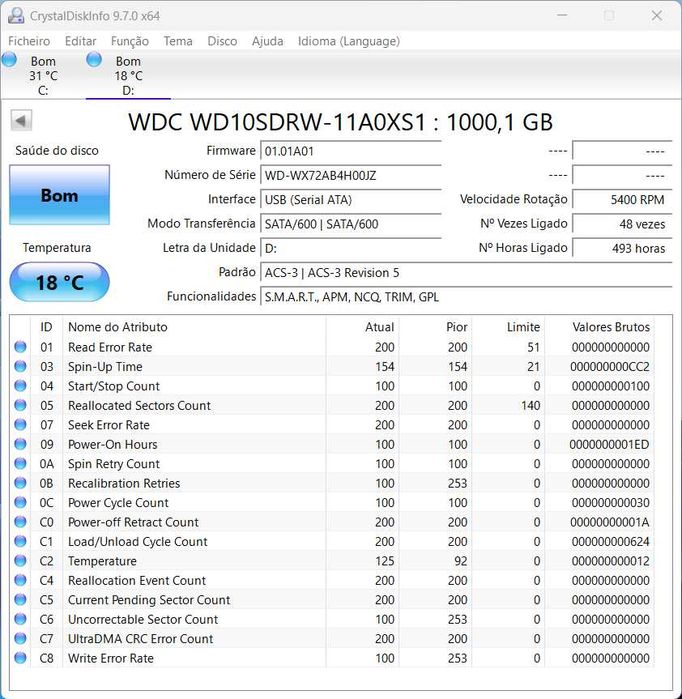 Disco Externo Western Digital