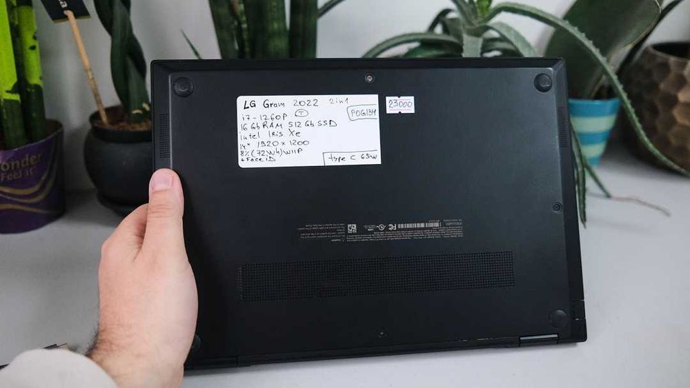 Lg GRam 2022 2in1 i7 -1260P 16 512 SSD  14 FHD  c 65w Супер стан