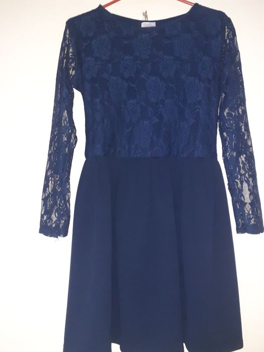 Sukienka granatowa