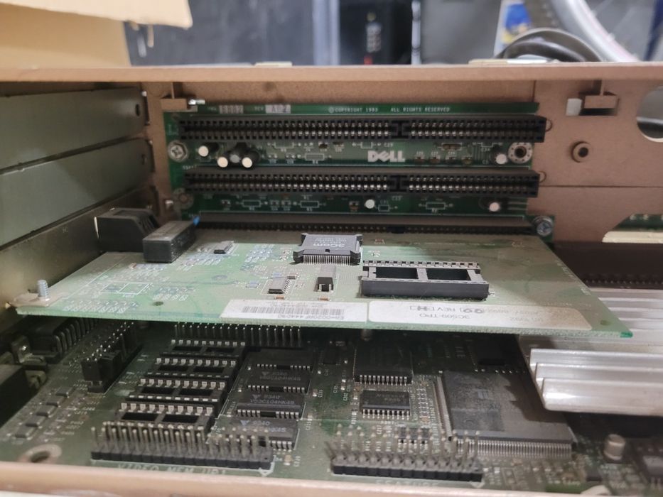 Dell System 433/L Retro PC | Intel 486 DX/33 | Tseng ET4000/W32 | 4MB RAM | ISA
