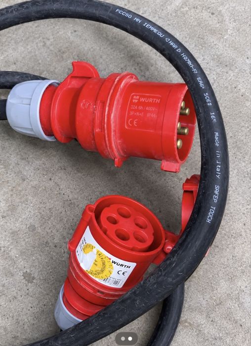 Przedłużacz siłowy Würth 25 m 5G6 32A 40