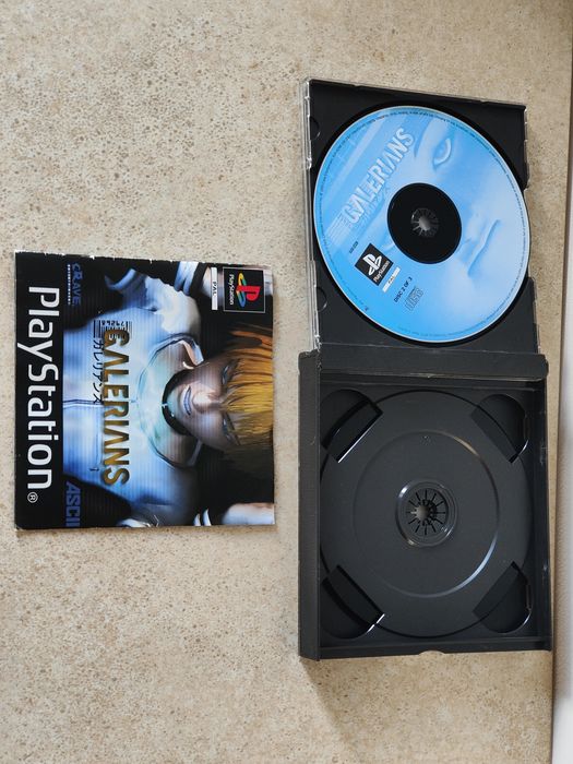 Galerians gra PlayStation 1 Ps1 PSX retro komplet z instrukcją PAL Anglik angielska