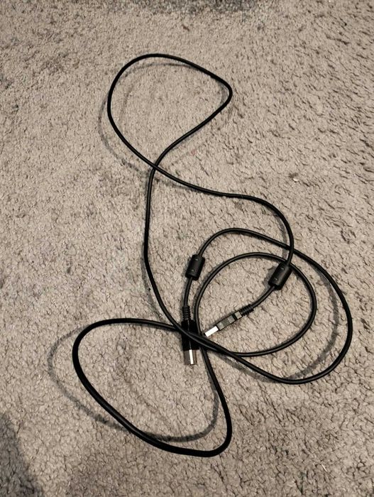 Kabel USB A-B 2 metry czarny do drukarki