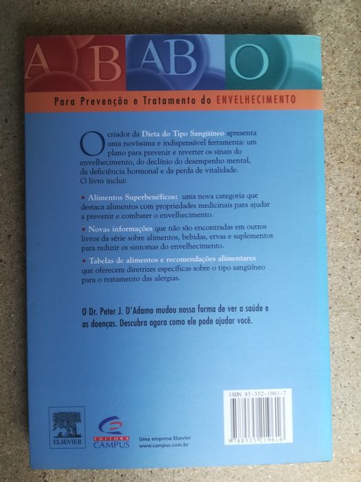 A Dieta do Tipo Sanguíneo