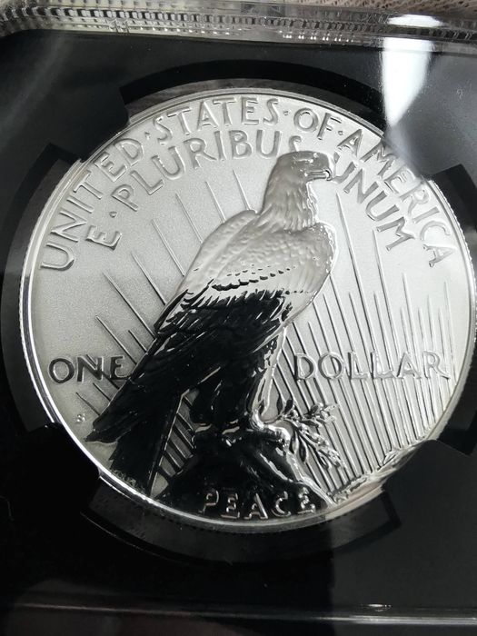 Набір з двох монет 2023р.- Morgan & Peace Dollar Proof Two - Coin Set. СРІБЛО.