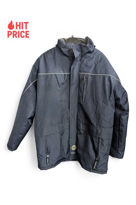 Classic H.R.D. fashion kurtka ocieplana granatowa rozm. S