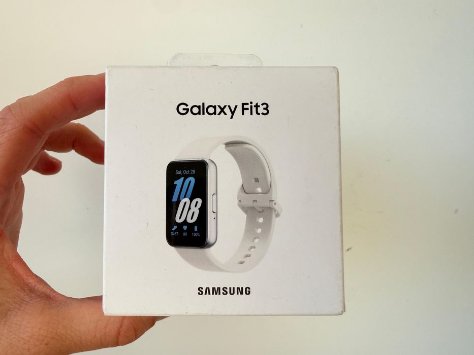 Smartband SAMSUNG Samsung Galaxy Fit3 Srebrny SM-R390