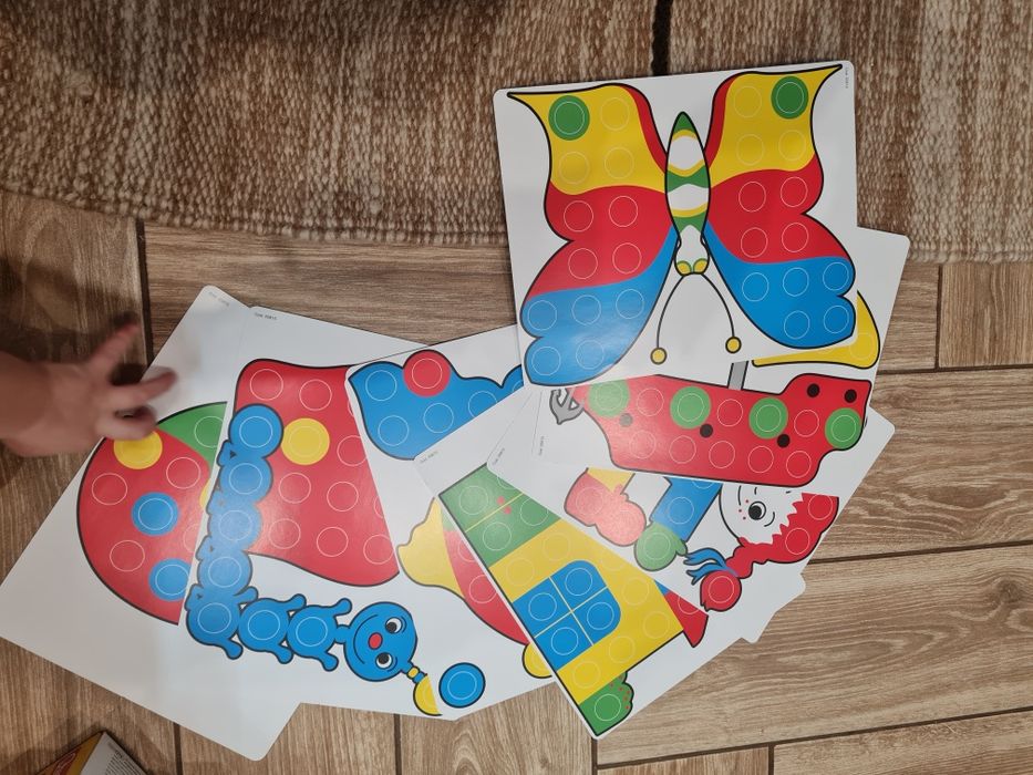 Мозаїка 2-5 років на підставці зі схемами нова