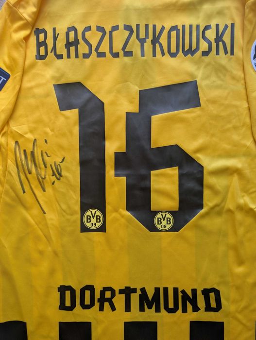 Koszulka BVB 12/13 KUBA BŁASZCZYKOWSKI z autografem