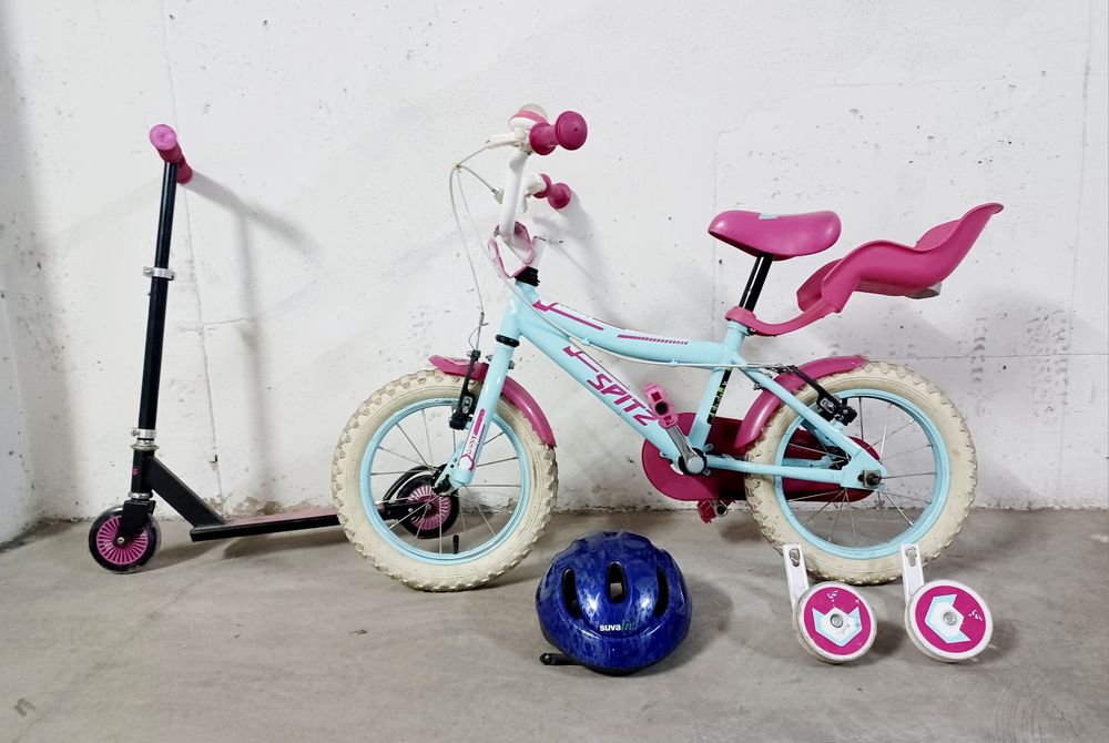 Bicicleta de criança  (3-7 anos)