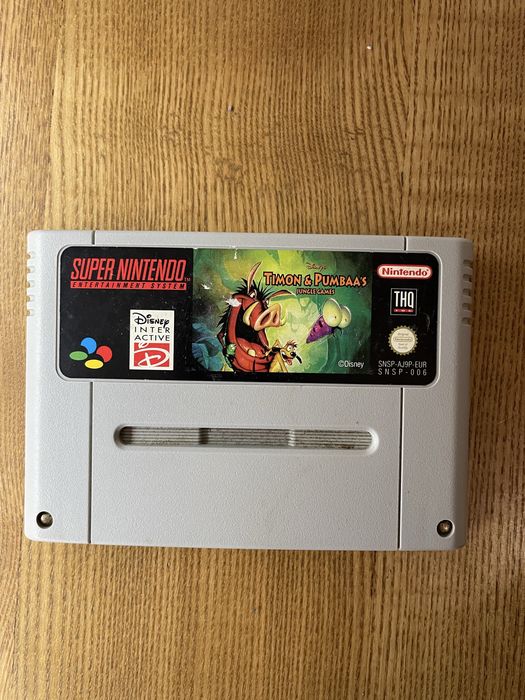 Gra Super Nintendo Timon i Pumpa