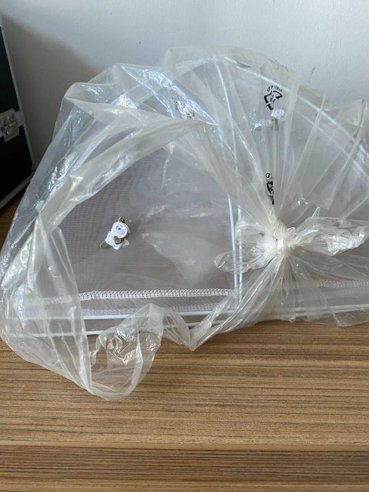 NOWA Moskitiera Osłona Siatka Parasol na żywność owoce warzywa 36x36cm