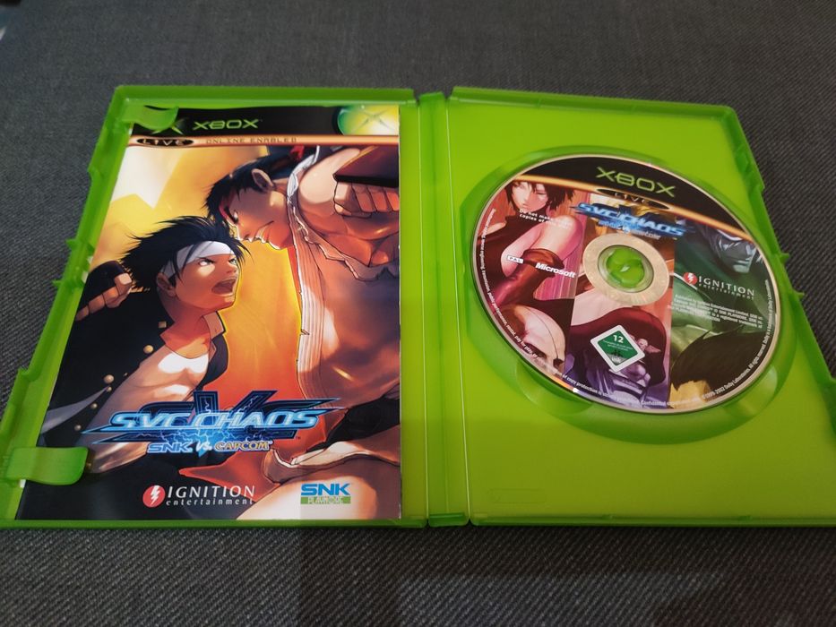 Xbox SVC Chaos SNK vs Capcom Ninja Gaiden Black
