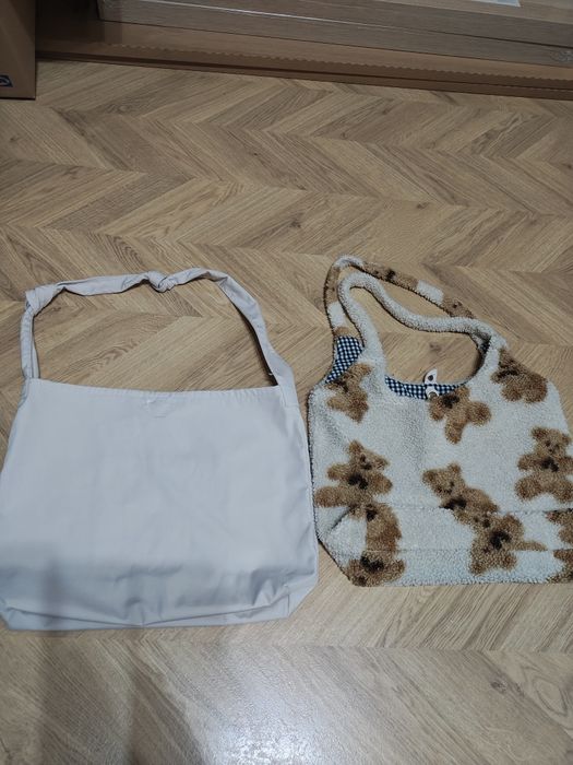 Torebki materiałowe, szoperki