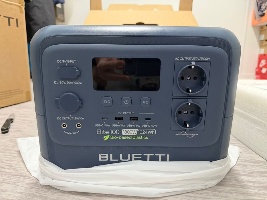 Bluetti Elite 100 V2 — портативна зарядна станція 1024Wh 1800W