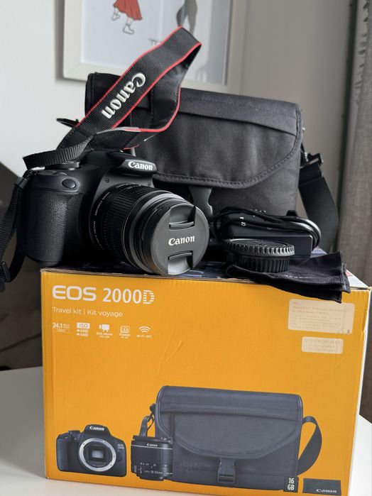 Canon EOS 2000d - ZESTAW