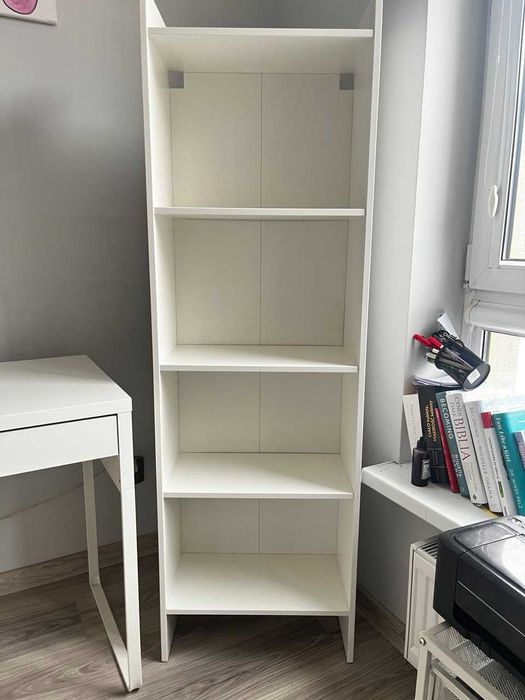 IKEA BAGGEBO – regał, biały, 50×25×160 cm