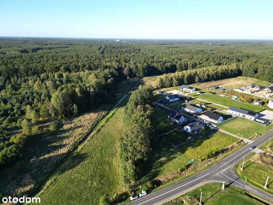 Działka budowlana 1036 m² | Połomia | Blisko lasu