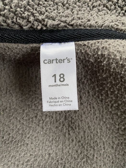 Флісова жилетка Carters 9-18 м унісекс