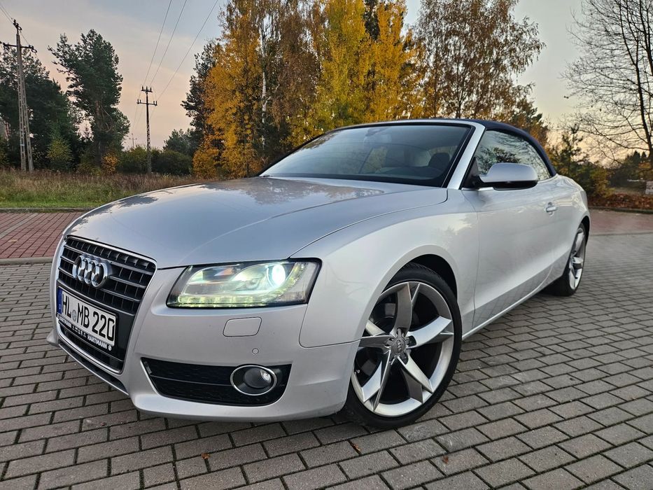Audi A5 Cabrio 2.0 benzyna#Automat#cabrio#kamera#PDC#stan bdb#