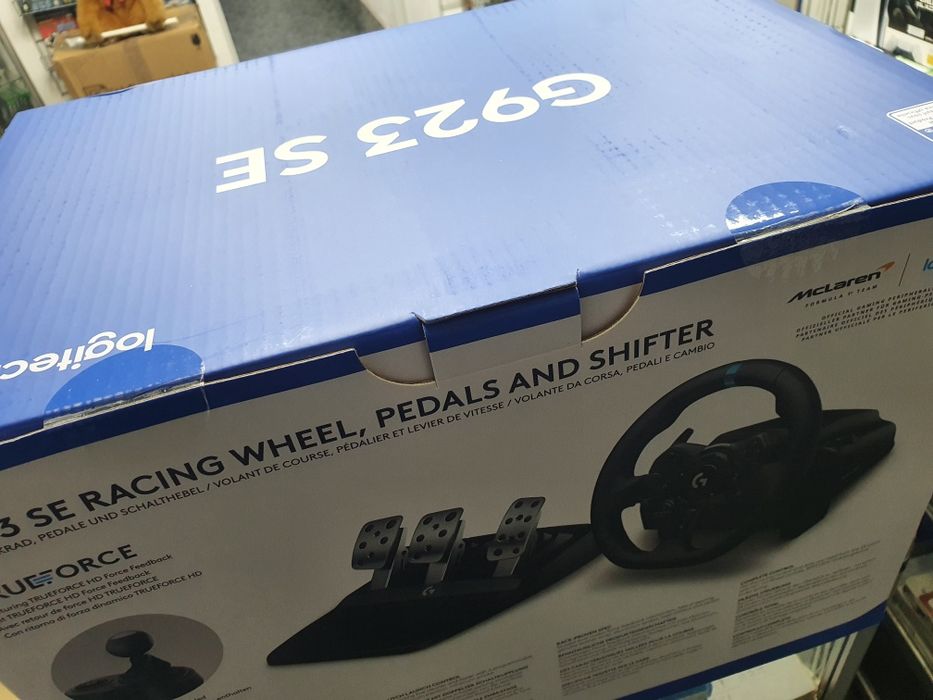 Руль Logitech G923 TrueForse для PS5,PS4,PC +Коробка Передач (магазин) гарантия 12 мес.