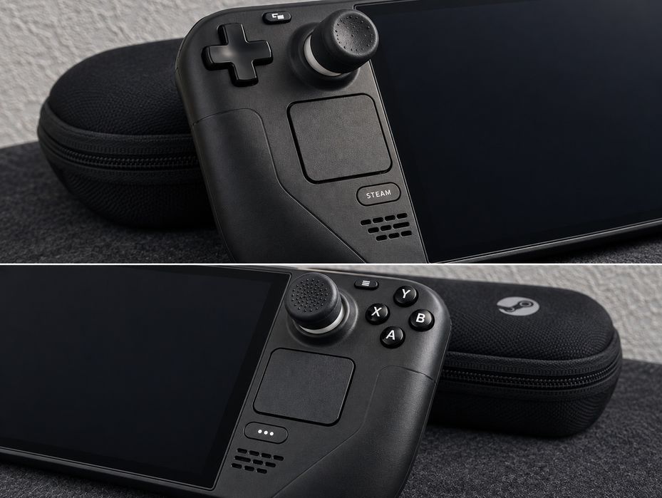 Valve Steam Deck 256GB + microSD Samsung 512GB, чохол, зарядка
