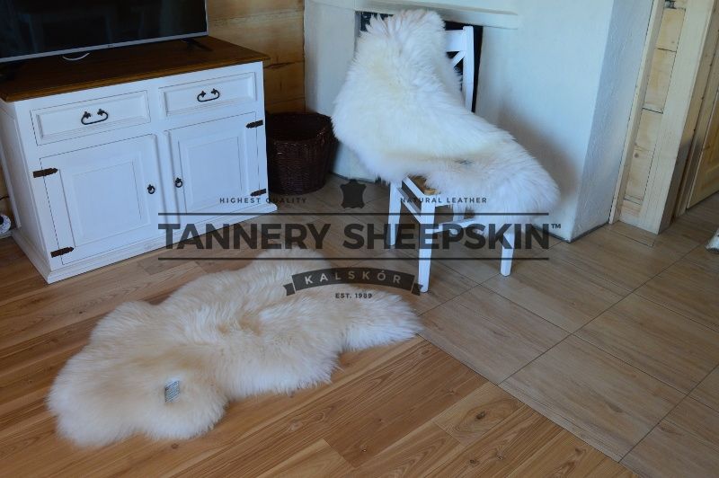Skóra Owcza Biała Skóry Owcze Jagniątko SUPER CENA Skóra Naturalna