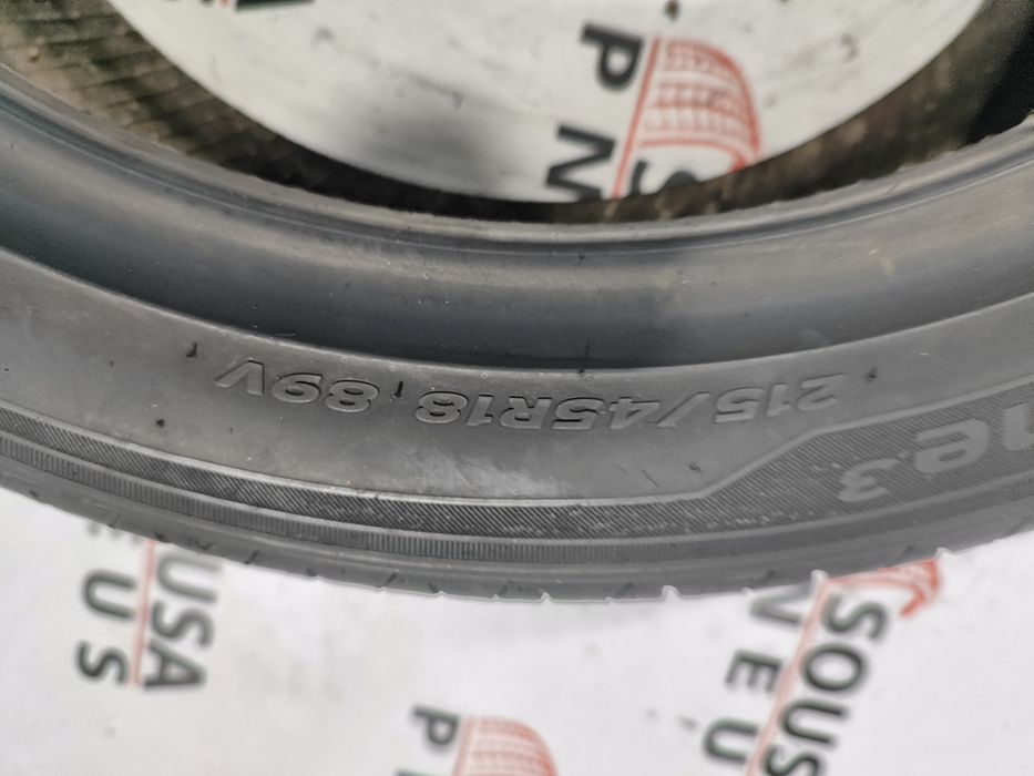 2 pneus semi novos 215-45R18 Hankook - Oferta dos Portes