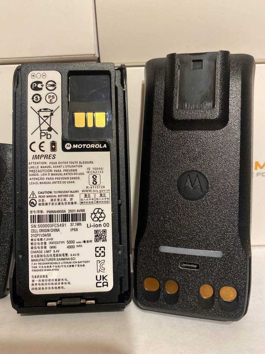 Батарея для рації Motorola з Type-C PMNN4808A R7, R7A (5000 mAh)
