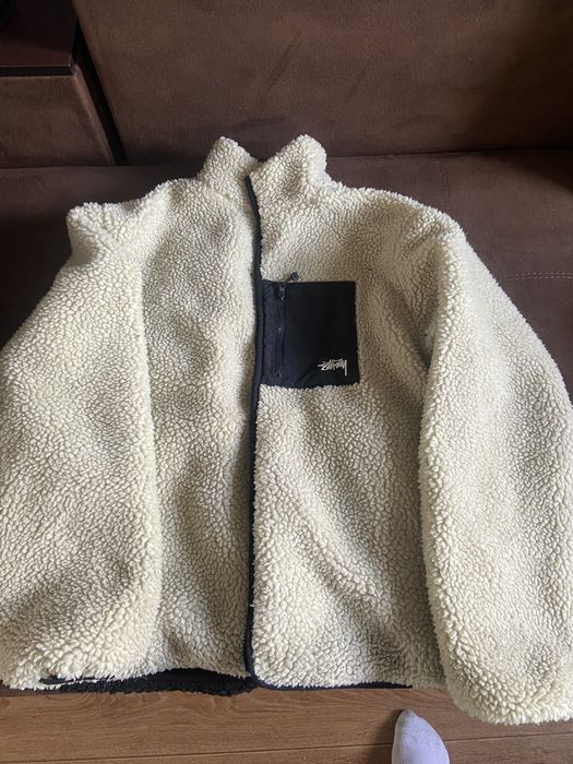 stussy sherpa куртка