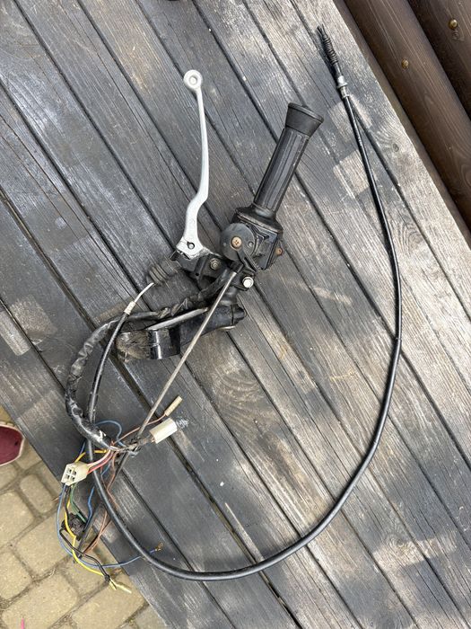 Yamaha xz 550 dzwignia ssanie przelacznik sprzeglo