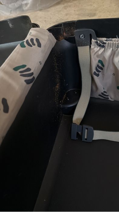 Mala de viagem preta samsonite