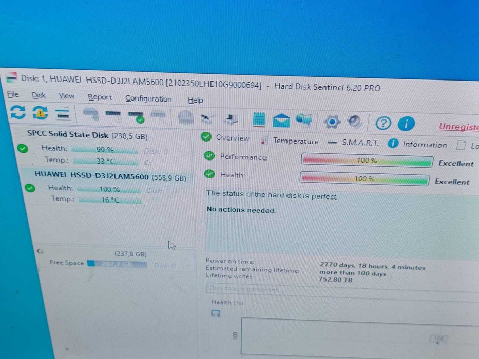 Твердотілий Накопичувач SSD SAS Huawei 600Gb 12G SAS 2,5" D3J2LAM5600