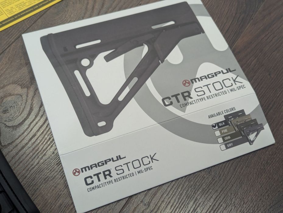 Приклад Magpul CTR Mil-Spec для AR15/M4 (Чорний): 3 300 грн