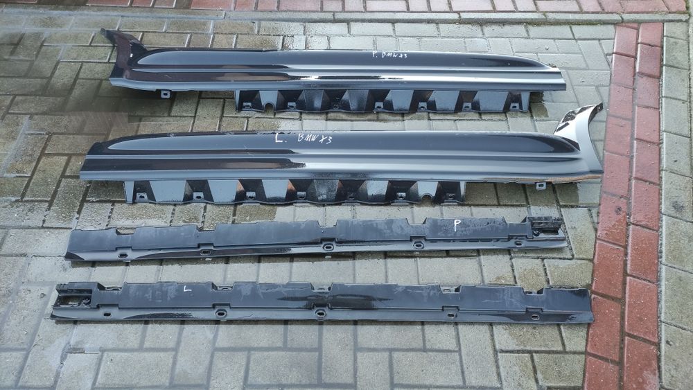 Listwy progowe BMW X3 E83 komplet