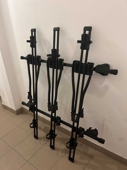 Bagażnik uchwyt  dachowy na 3 rowery zestaw Thule