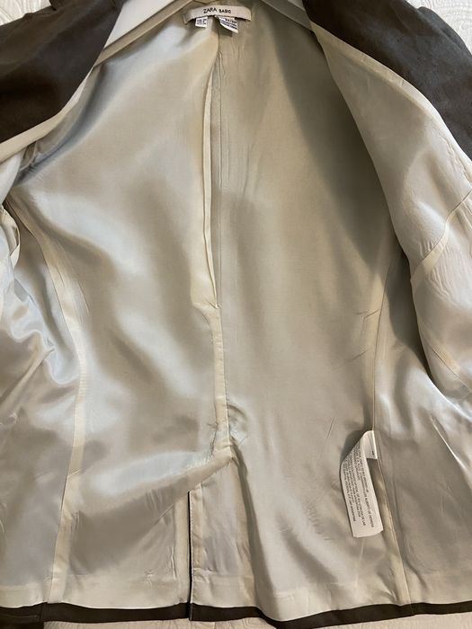 Blazer de linho com bordados