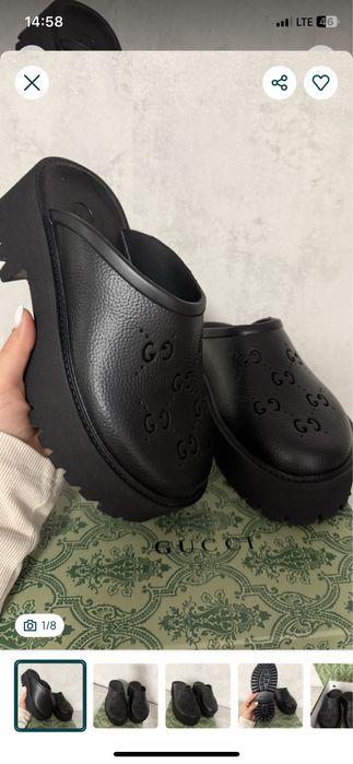 Сабо Gucci шлепанци