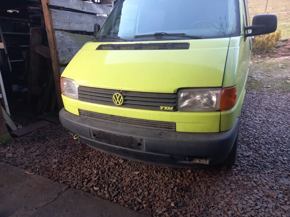 Vw t4 przod kompletny blotniki lampy pas przedni maska