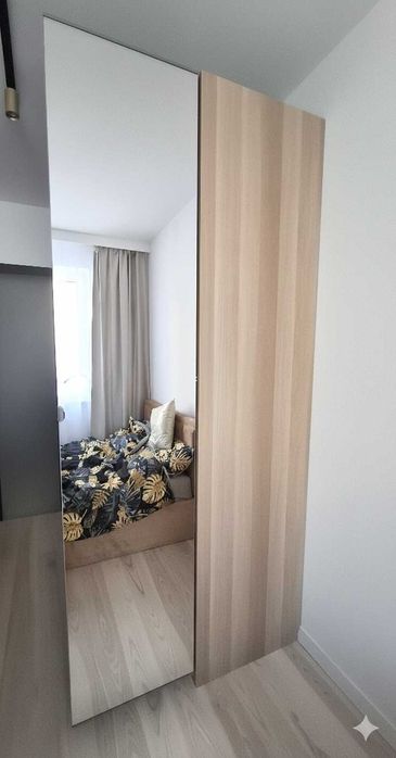 drzwi lustrzane Vikedal 50x229 do szafy IKEA PAX