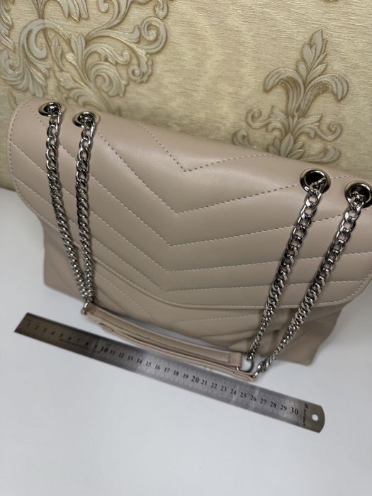 Бежева жіноча сумка кросс-боді (cross-body) — нова