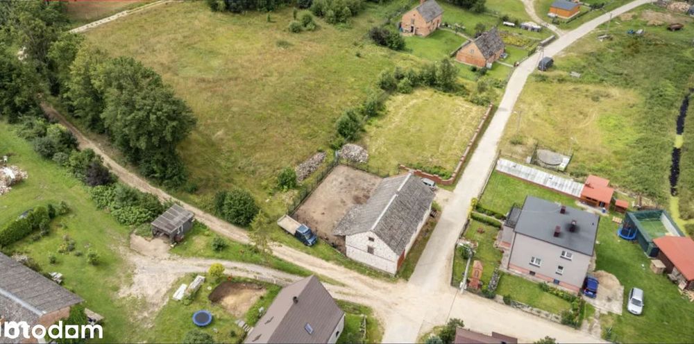 Działka z WZ na nowy dom jednorodzinny + budynek 200m2 -do negocjacji