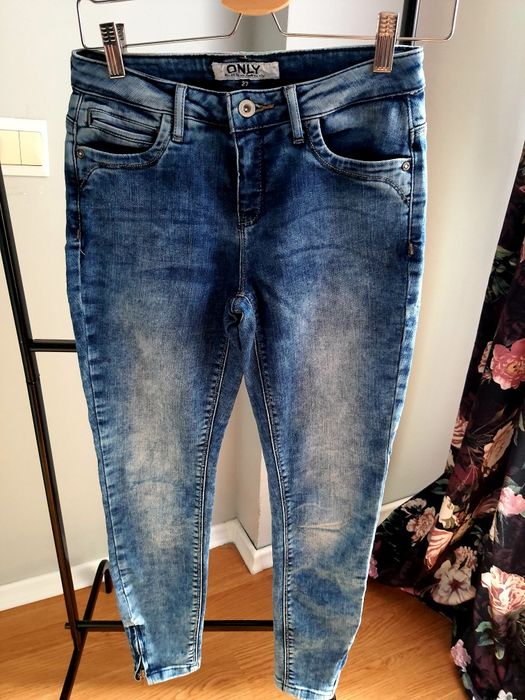 Spodnie jeansowe jeansy rurki Only rozmiar 27-S