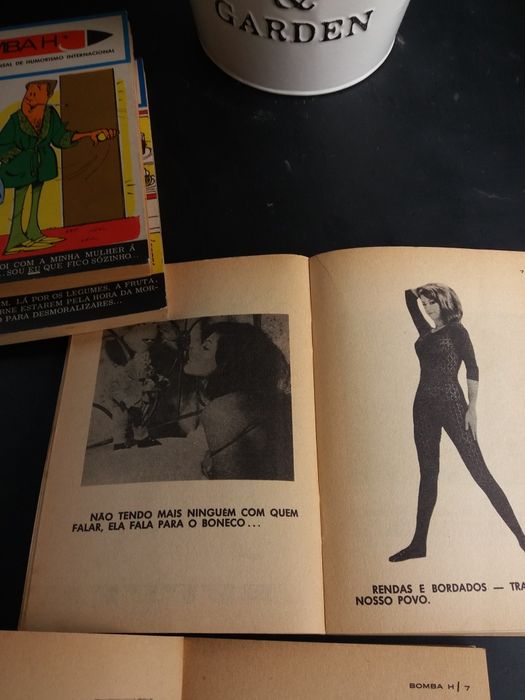 Livros Humoristicos "Bomba H"decada de 1970./Livros:.4/49/54/58/84.